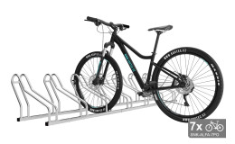 Stojan na 10 bicyklov ALFA, pozinkovaný