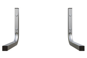 Držiak na stenu do garáže 22 cm, pozinkovaný 