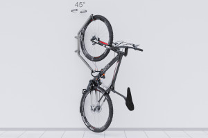 Otočný držiak na bicykel na stenu HOOK PRO Pozink Otočný držiak na bicykel na stenu HOOK PRO Pozink