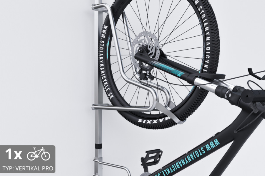 Úchyt na uzamykanie bicykla na VERTIKAL PRO, Pozink