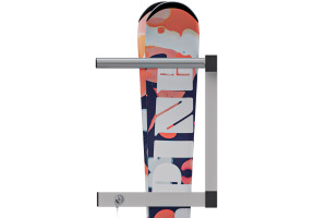 Držiak na lyže, 12 miestny, zvislý, save space, uzamykací