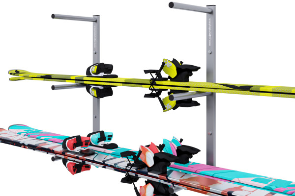 Držiak na snowboard, 3 miestny, vodorovný 