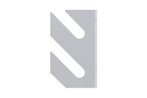 Držiak na skateboard, 2 miestny, plastový Držiak na skateboard, 2 miestny, plastový