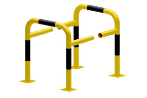 Protinárazová ochrana stĺpov, štvorstranná, 60x60x60cm