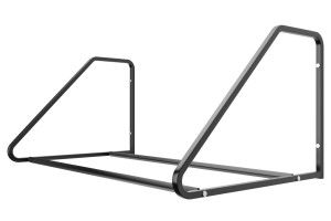 Držiak na pneumatiky 4 miestny, 105 cm, čierny