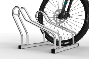 Stojan na dva bicykle ALFA, pozinkovaný Stojan na dva bicykle ALFA, pozinkovaný