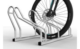 Stojan na 3 bicykle ALFA, pozinkovaný