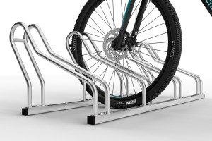 Stojan na 4 bicykle ALFA, pozinkovaný Stojan na 4 bicykle ALFA, pozinkovaný