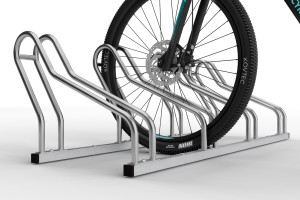 Stojan na 4 bicykle ALFA, nerezový Stojan na 4 bicykle ALFA, nerezový