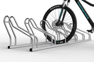 Stojan na bicykle 6 miestny ALFA, nerezový