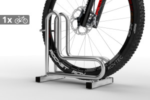 Stojan na bicykel IQ 1 miestny, pozinkovaný