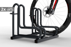 Stojan na bicykle IQ 2 miestny, farebný Stojan na bicykle IQ 2 miestny, farebný