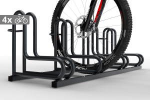 Stojan na bicykle IQ 4 miestny, farebný