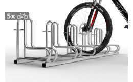 Stojan na bicykle IQ 5 miestny, pozinkovaný
