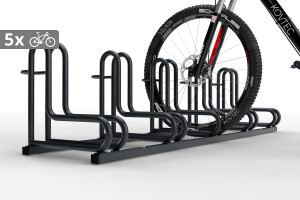 Stojan na bicykle IQ 5 miestny, farebný Stojan na bicykle IQ 5 miestny, farebný