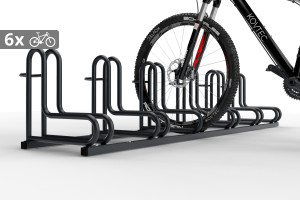 Stojan na bicykle IQ 6 miestny, farebný