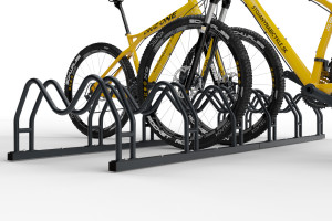Obojstranný stojan na 6 bicyklov MEGA, farebný Obojstranný stojan na 6 bicyklov MEGA, farebný