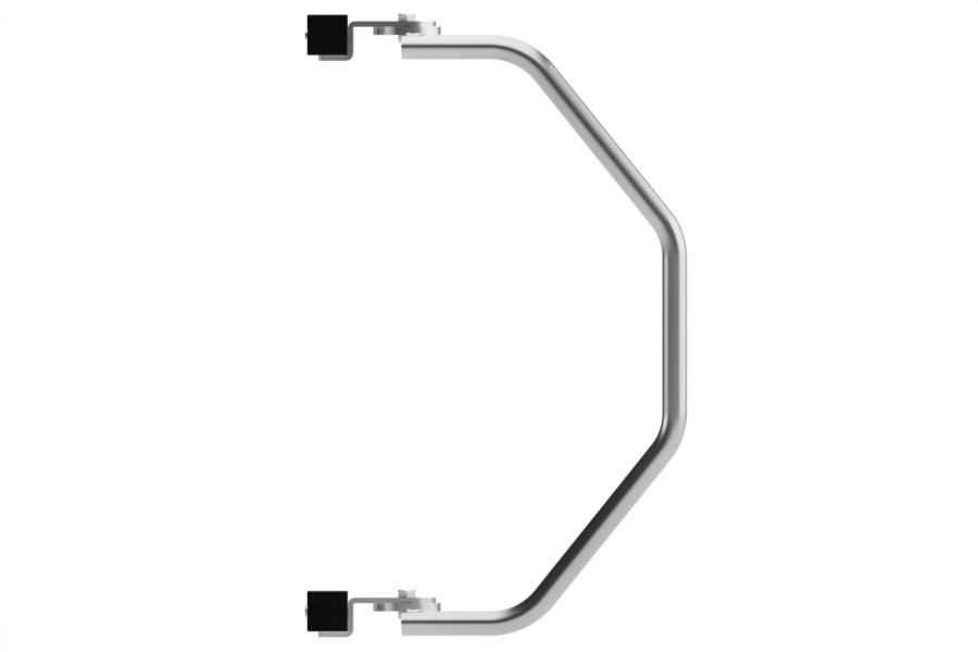 Stojan na 2 bicykle na stenu, pozinkovaný