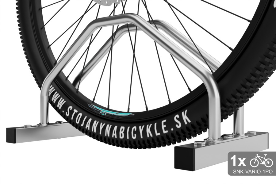 Obojstranný stojan na bicykel VARIO 1 miestny, pozinkovaný
