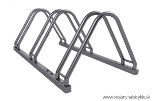Obojstranný stojan na 3 bicykle VARIO 3 miestny OLD, pozinkovaný