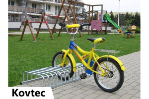 Obojstranný stojan pre detské bicykle, pozinkovaný